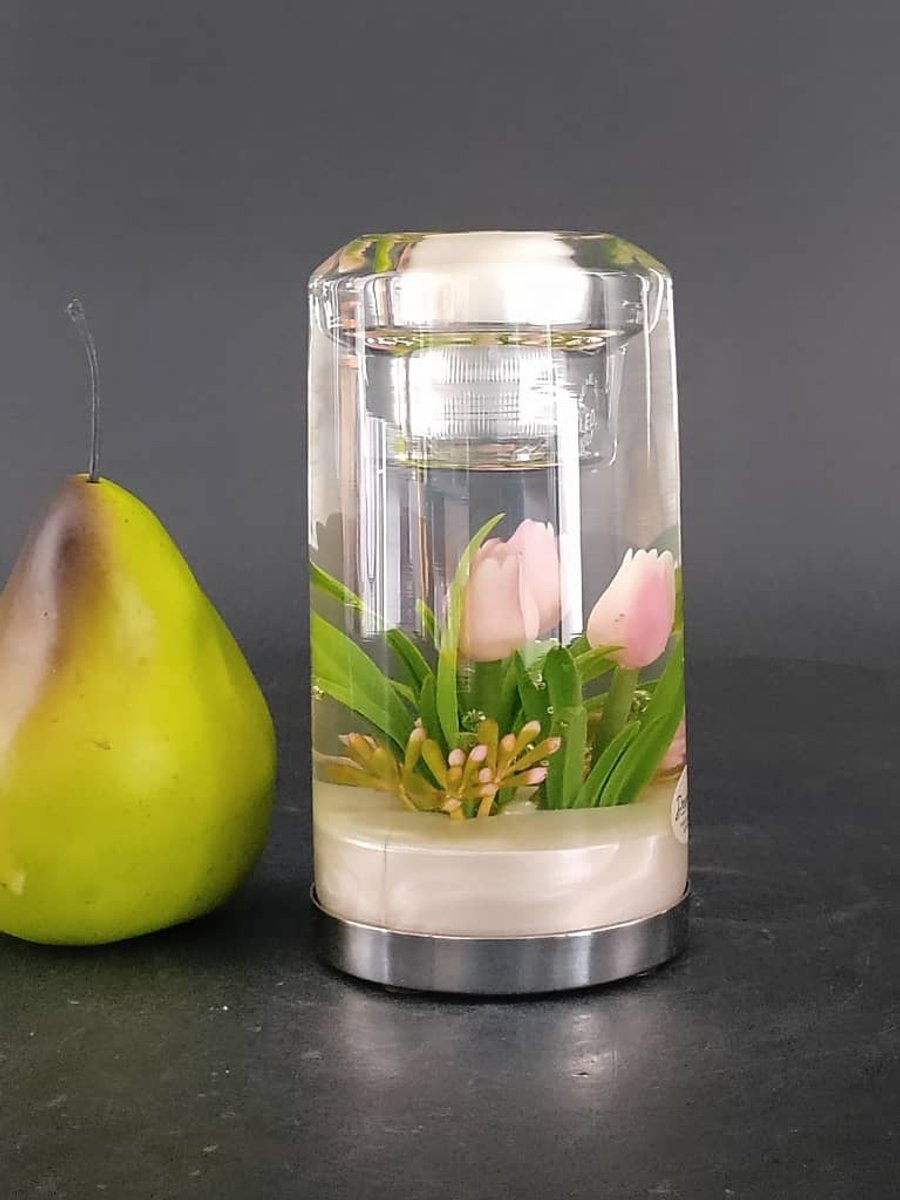 DreamLight Tulpen Roze Waxinelichthouder Candela LED