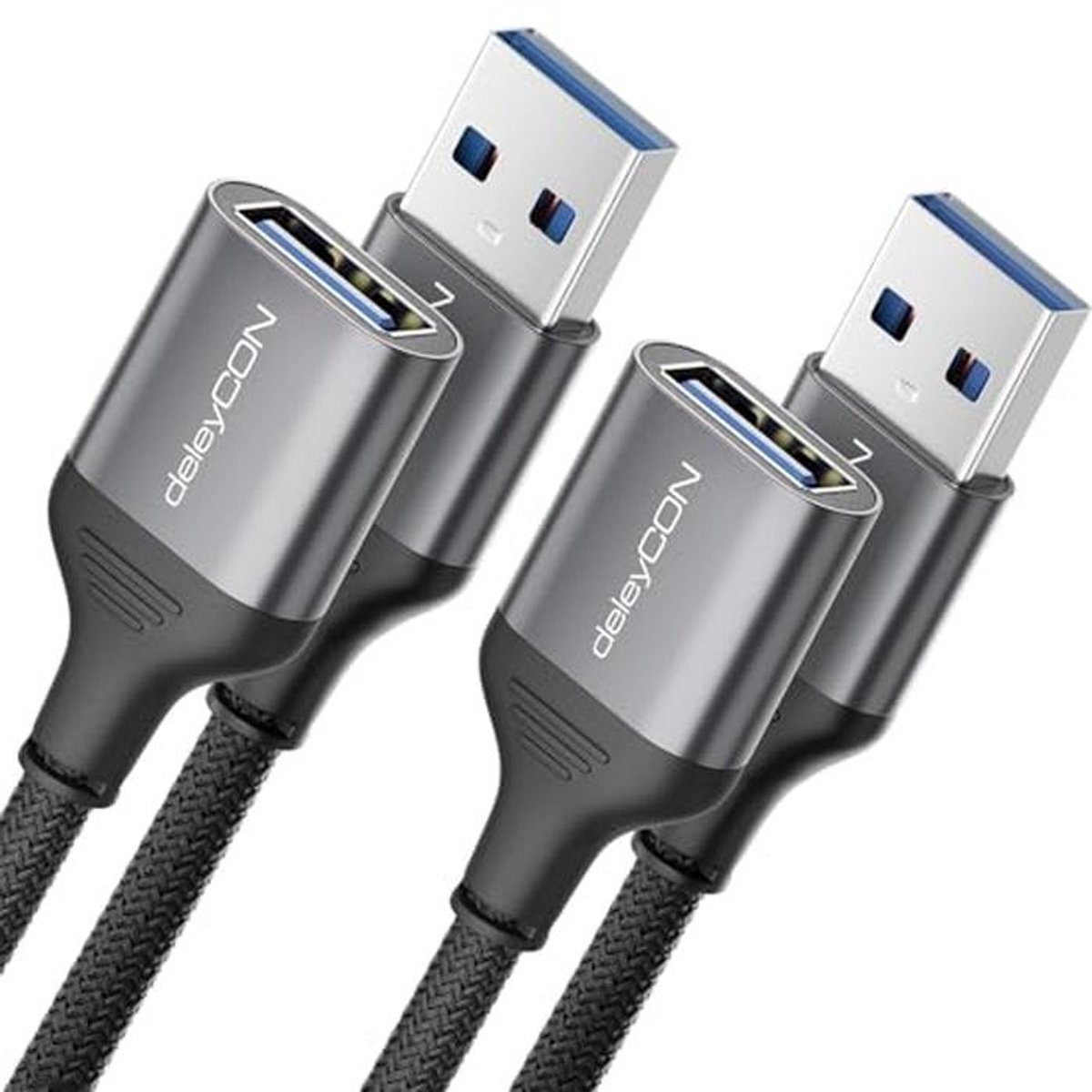 USB 3.0 Verlengkabel 2m - 5 Gbps A-Steker naar A-Stopcontact