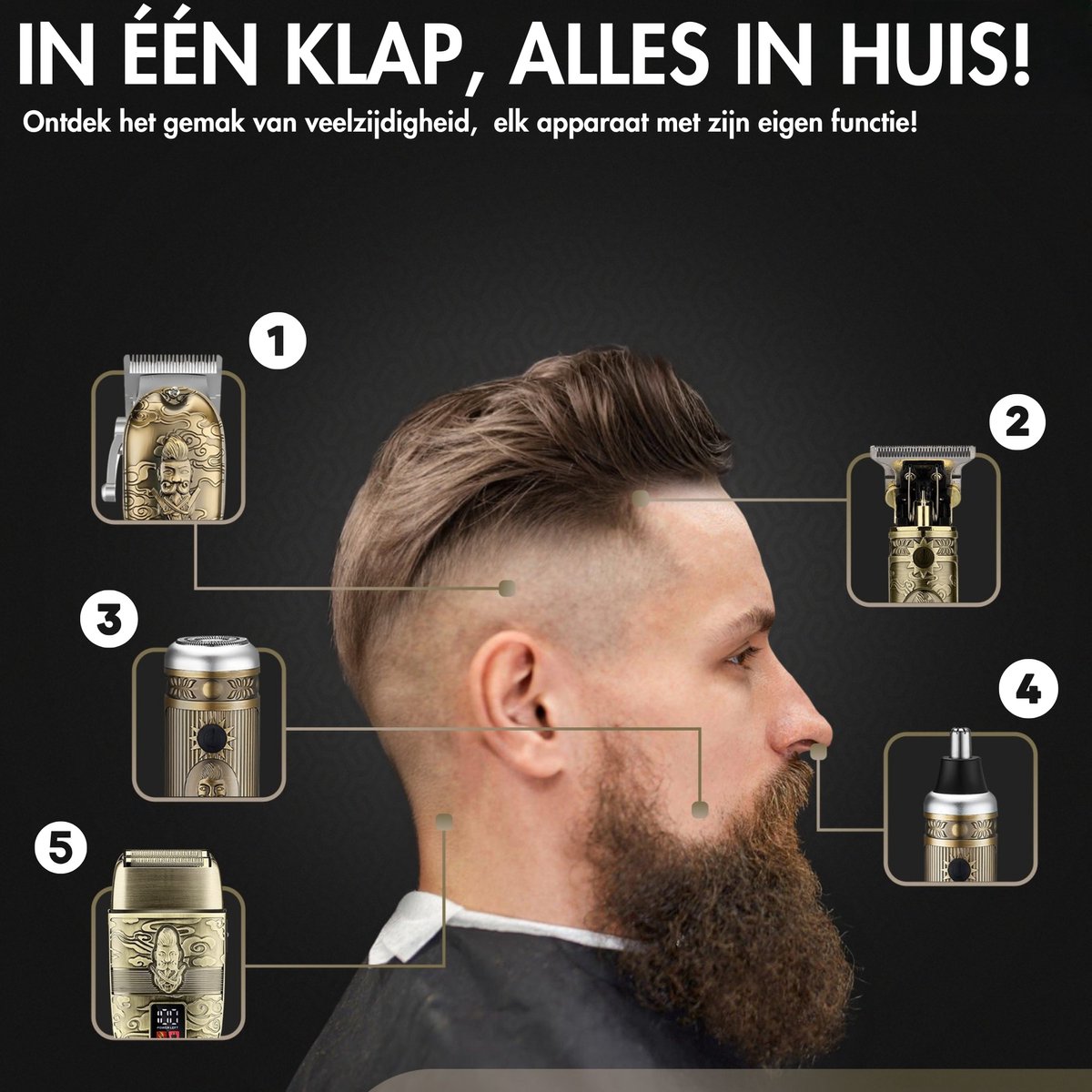 Sansbeauté 5-in-1 Tondeuse Set thumbnail 4