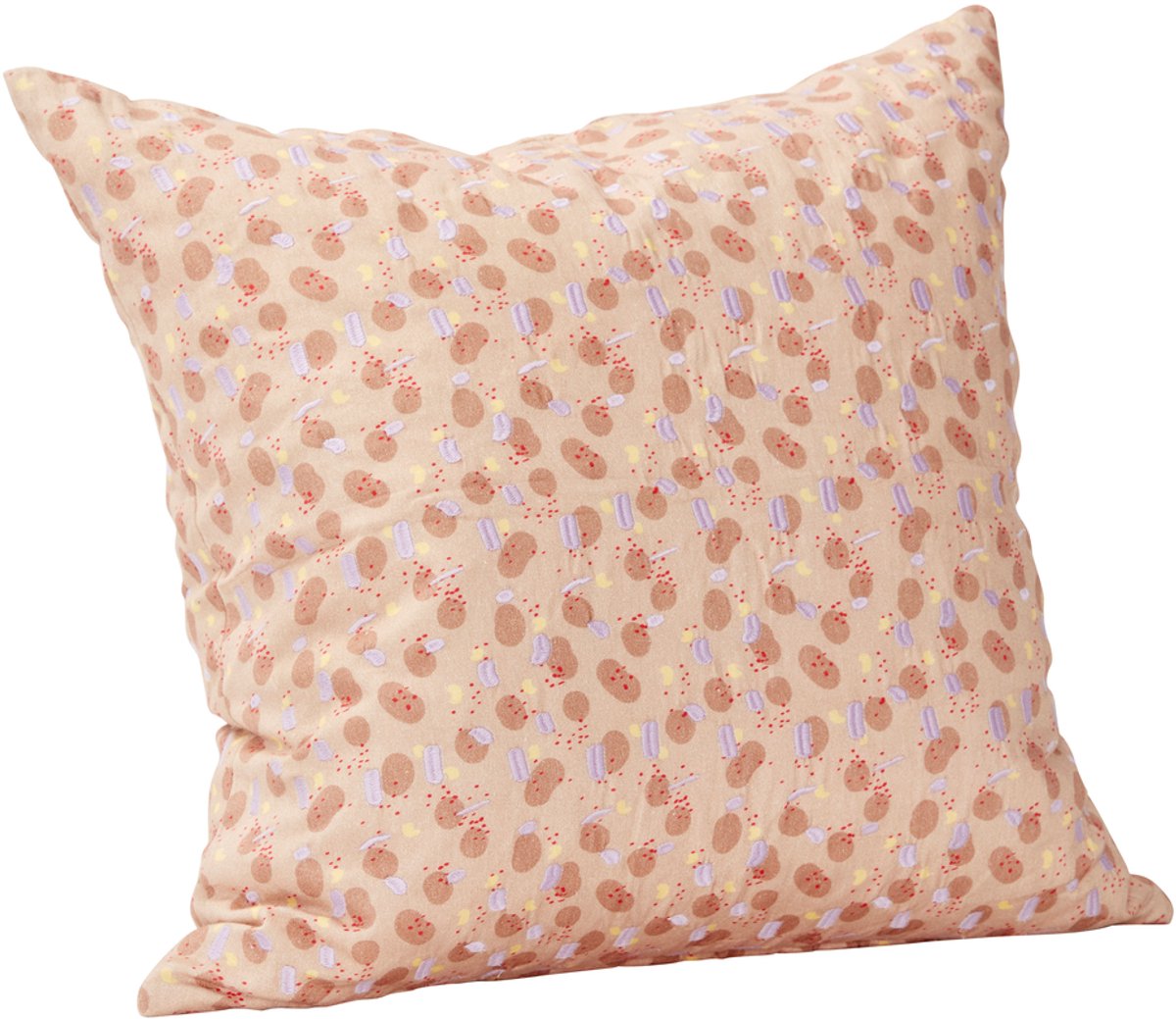 Hübsch kussen Speckle Beige