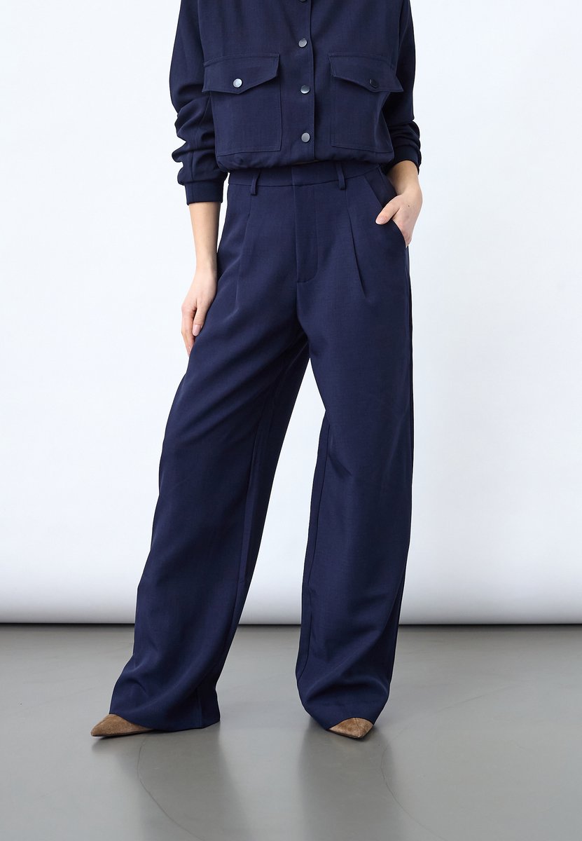 SISTERS POINT Great-pa3 - Dames Broek - Navy - Maat XXL
