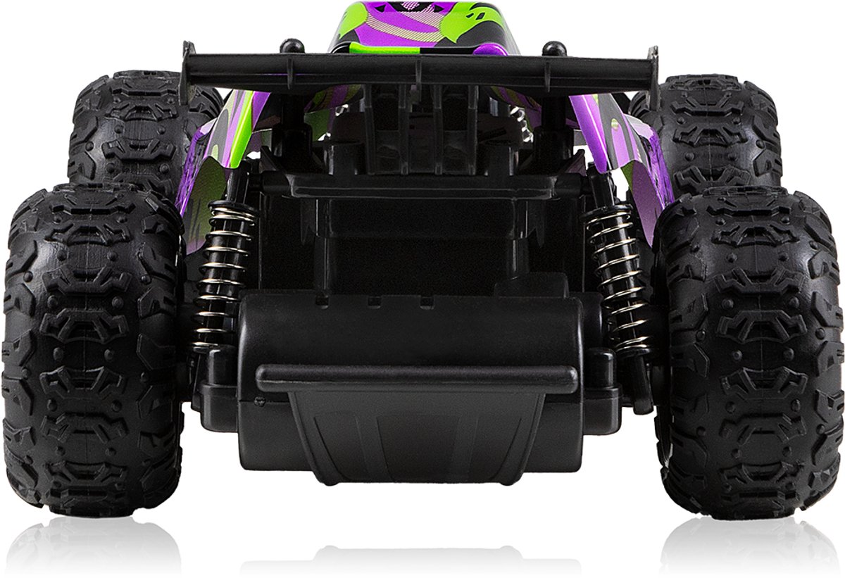 Overmax X-Clash Bestuurbare Auto - 20 km/h - 2 accu’s - Bereik 100m - 2 carrosserie’s - Offroad RC Auto - Buiten & Binnen - Meisjes en Jongens - Afstandsbestuurbare Auto voor Kinderen & Volwassenen — afbeelding 17