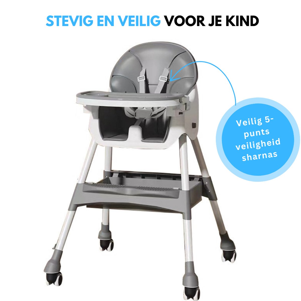 Livista Kinderstoel 3-in-1 Inklapbaar thumbnail 5