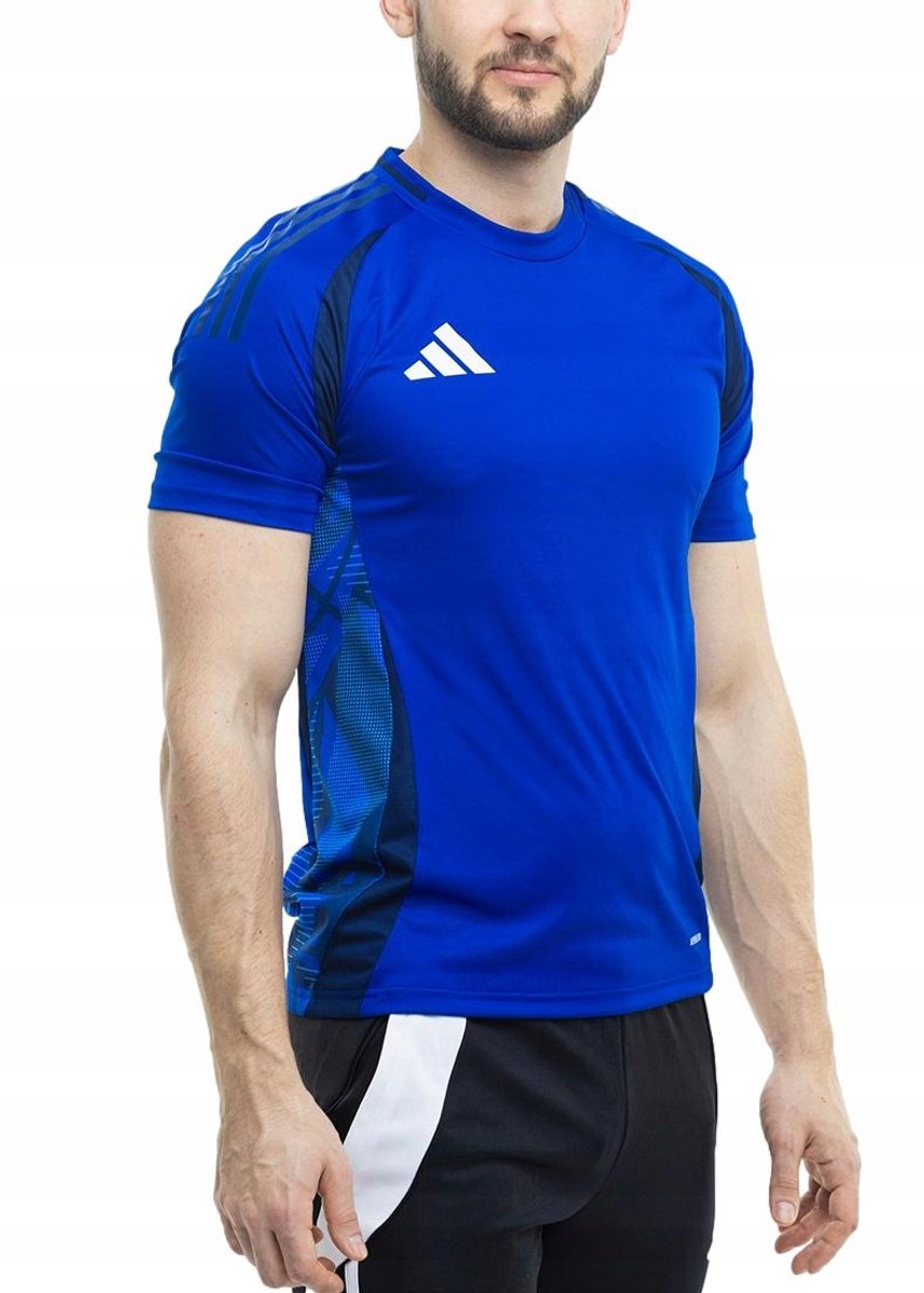 adidas T-shirt Heren Tiro 24 – Polyester Blauw