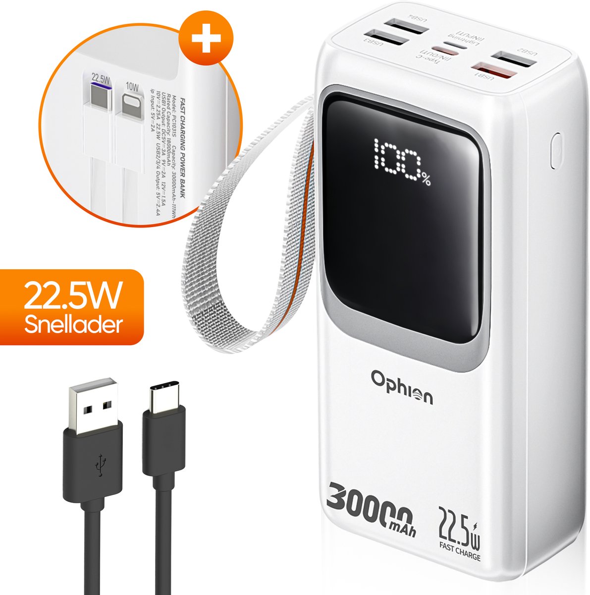 Ophion Ophion Ophion Powerbank PRO (EAN: 8721516256010) - Ophion® - €39,99