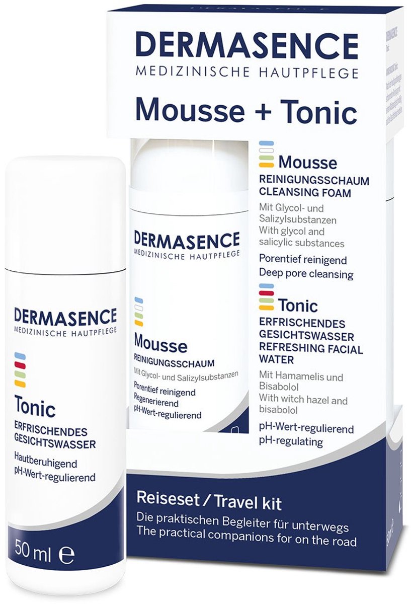 Dermasence reisset mousse + tonic  2x 50 ml