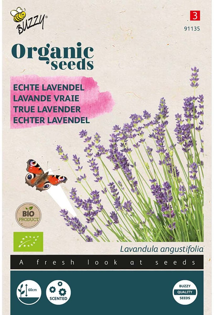 Buzzy Zaden Lavendel Biologisch