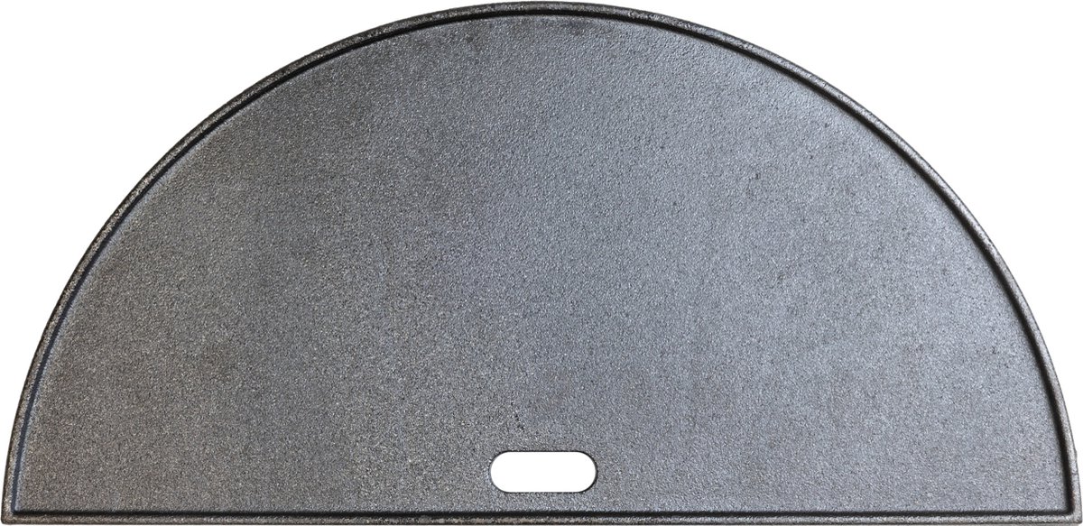 BASTE halfrond tweezijdig gietijzeren grillplaat voor 21 inch kamado