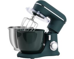 Zyrex® Mixer met mengkom - Mixer - Mixer met mengkom keukenmachine - Groen - ‎22cm x 36cm x 33cm