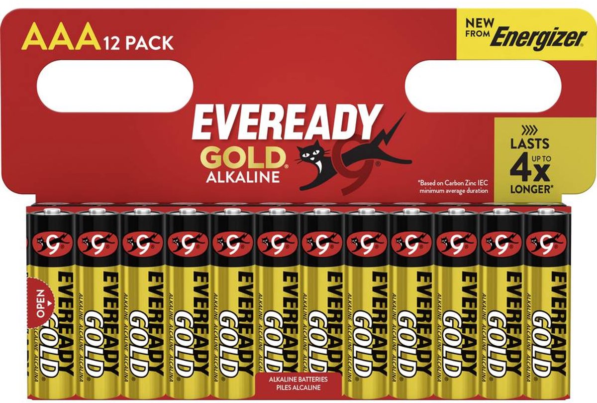 Eveready E304401300 AAA batterij (potlood) 1.5 V 12 stuk(s)