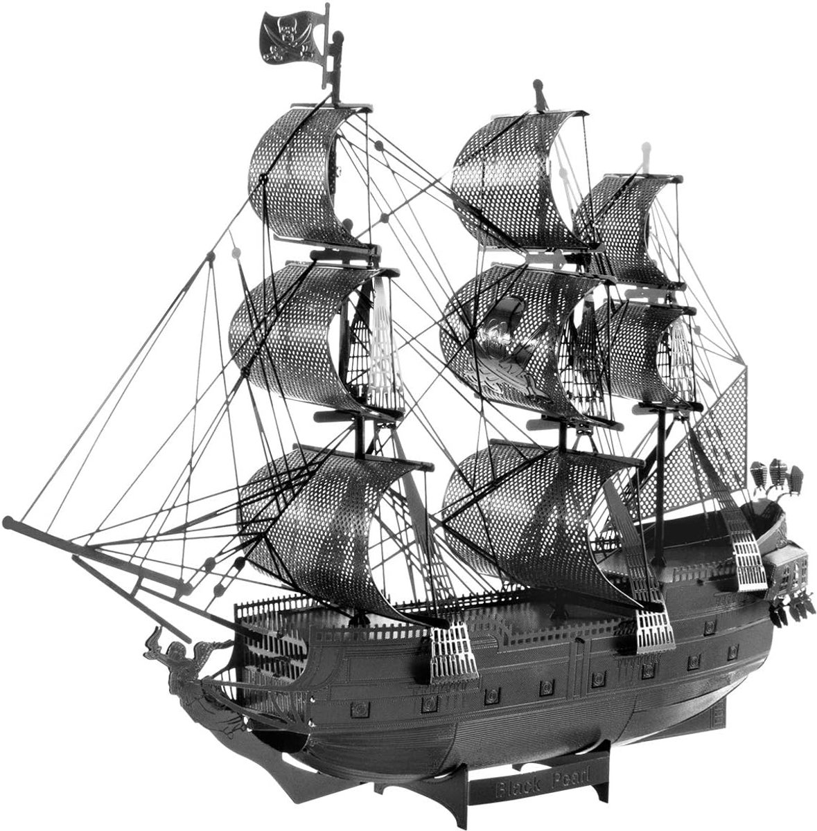 3D Metal Puzzel Model van een Groot Zeilschip voor Volwassenen