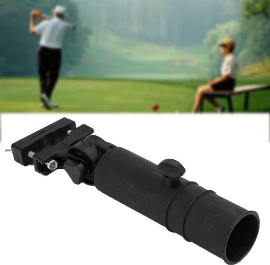 Verstelbare Parapluhouder voor Golf Trolley - Universele Standaard voor Golfparaplu's — afbeelding 3