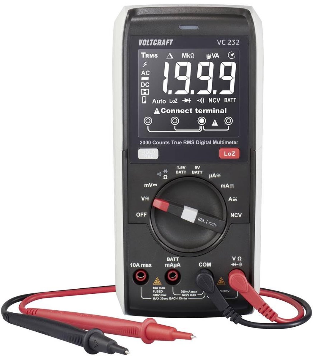 Digitale Multimeter Nauwkeurige Spanning Stroom Weerstand Meten CAT III 600V