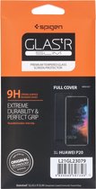 Spigen GLAStR Full Cover Screenprotector voor de Huawei P20 - Zwart