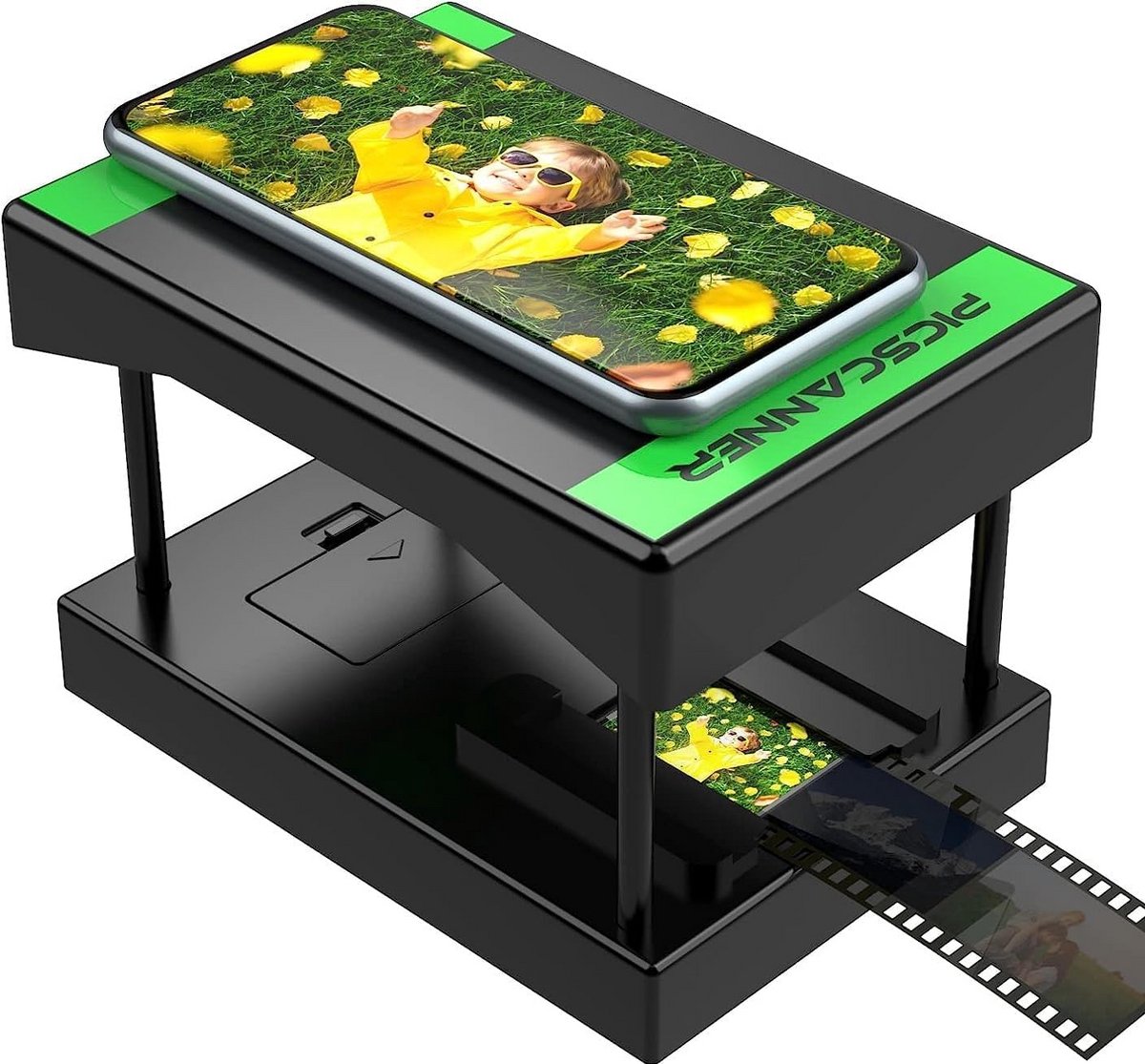 Mobiele Dia & Negatief Scanner 35mm - Digitaliseer Films Met Je Smartphone