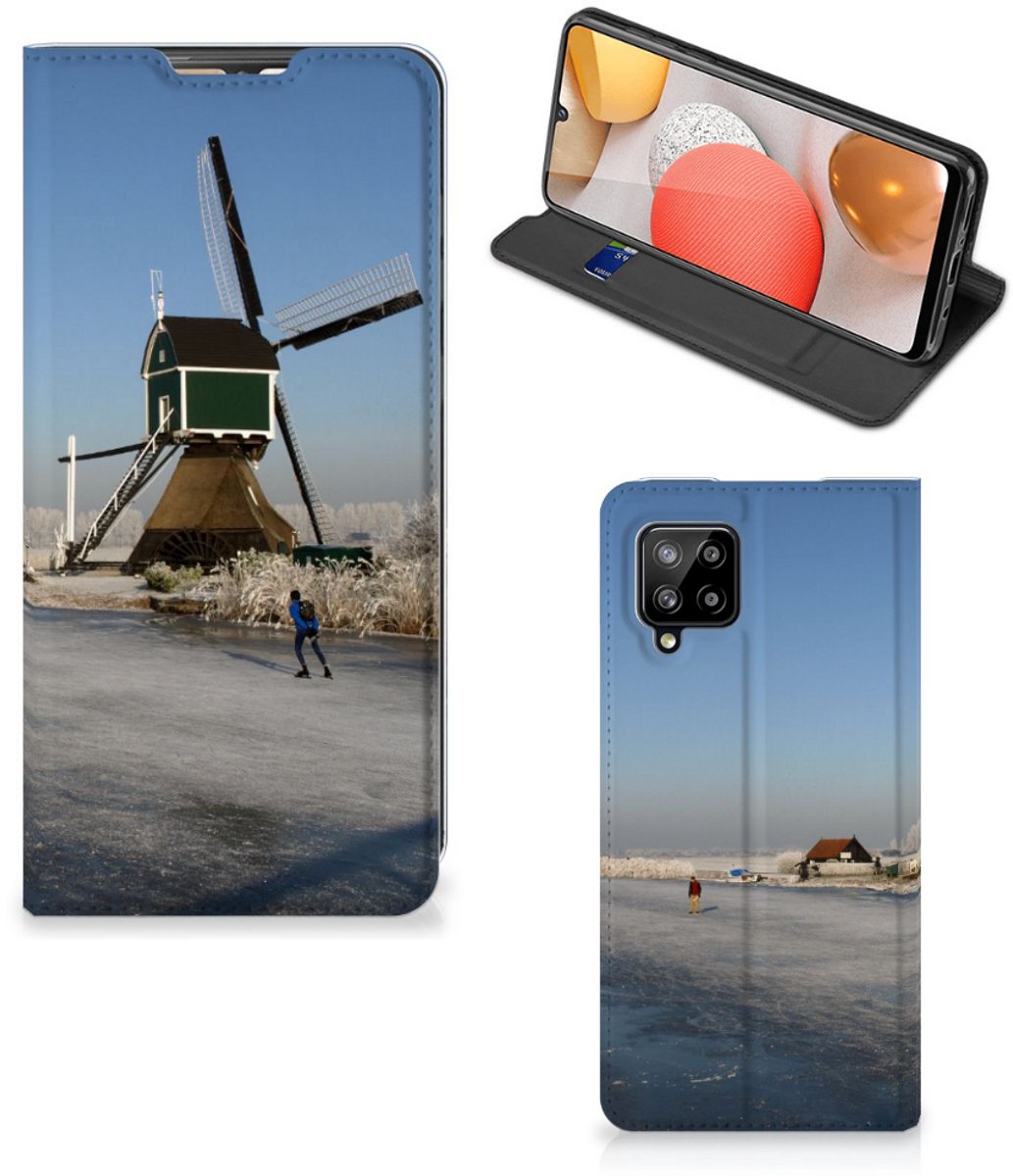 Samsung Galaxy A42 Book Cover Schaatsers
