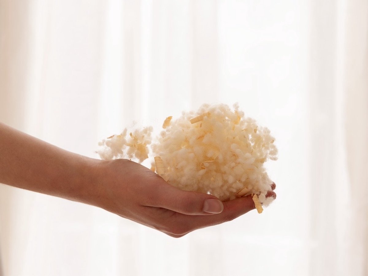 Yumeko hoofdkussen alpenden 40x80 medium - Biologisch & ecologisch