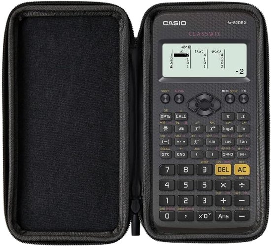 Groene Casio Rekenmachine Wetenschappelijke rekenmachine met beschermhoes en vakboek - Casio fx ...