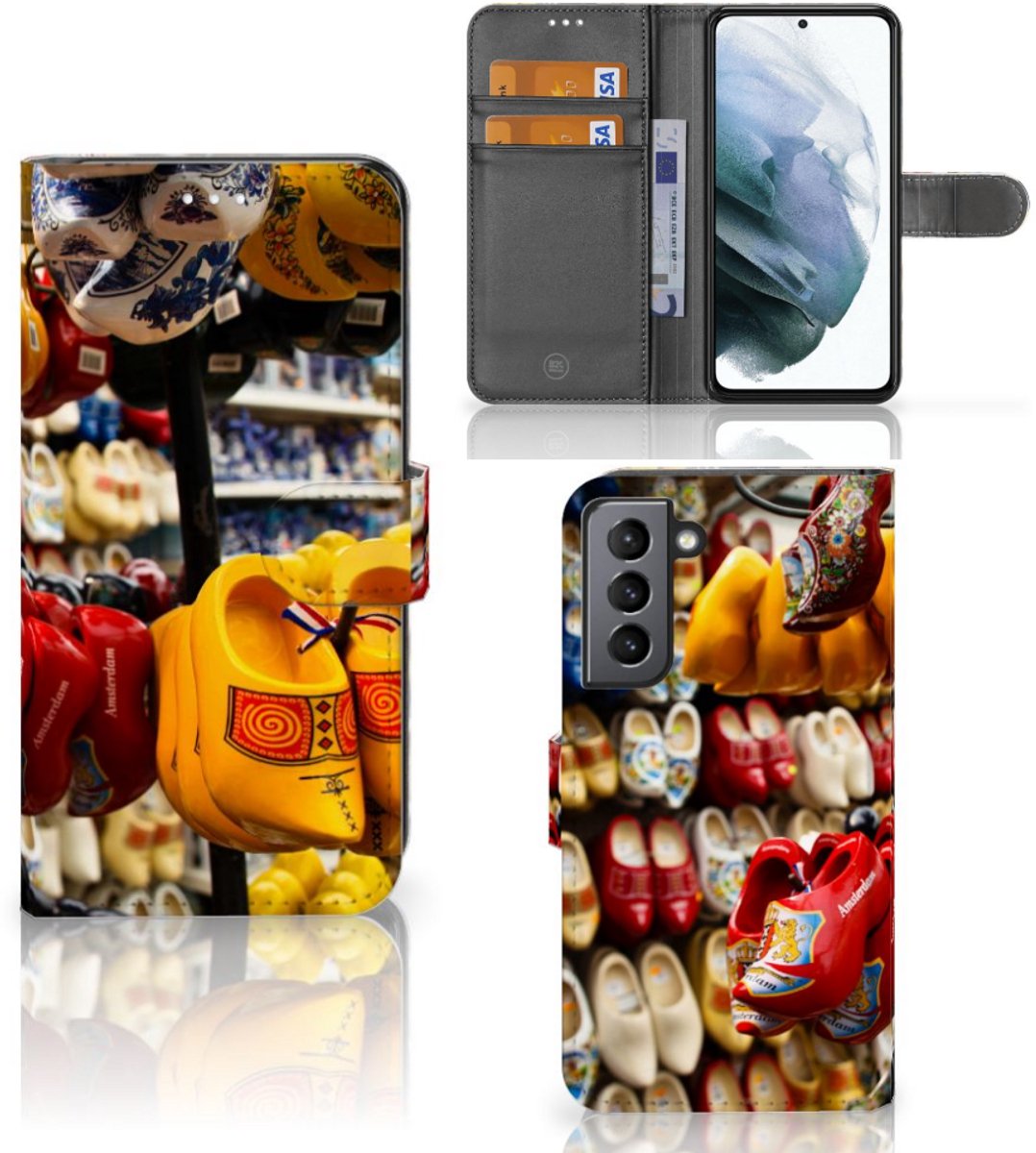 Samsung Galaxy S21 FE Flip Cover Klompen