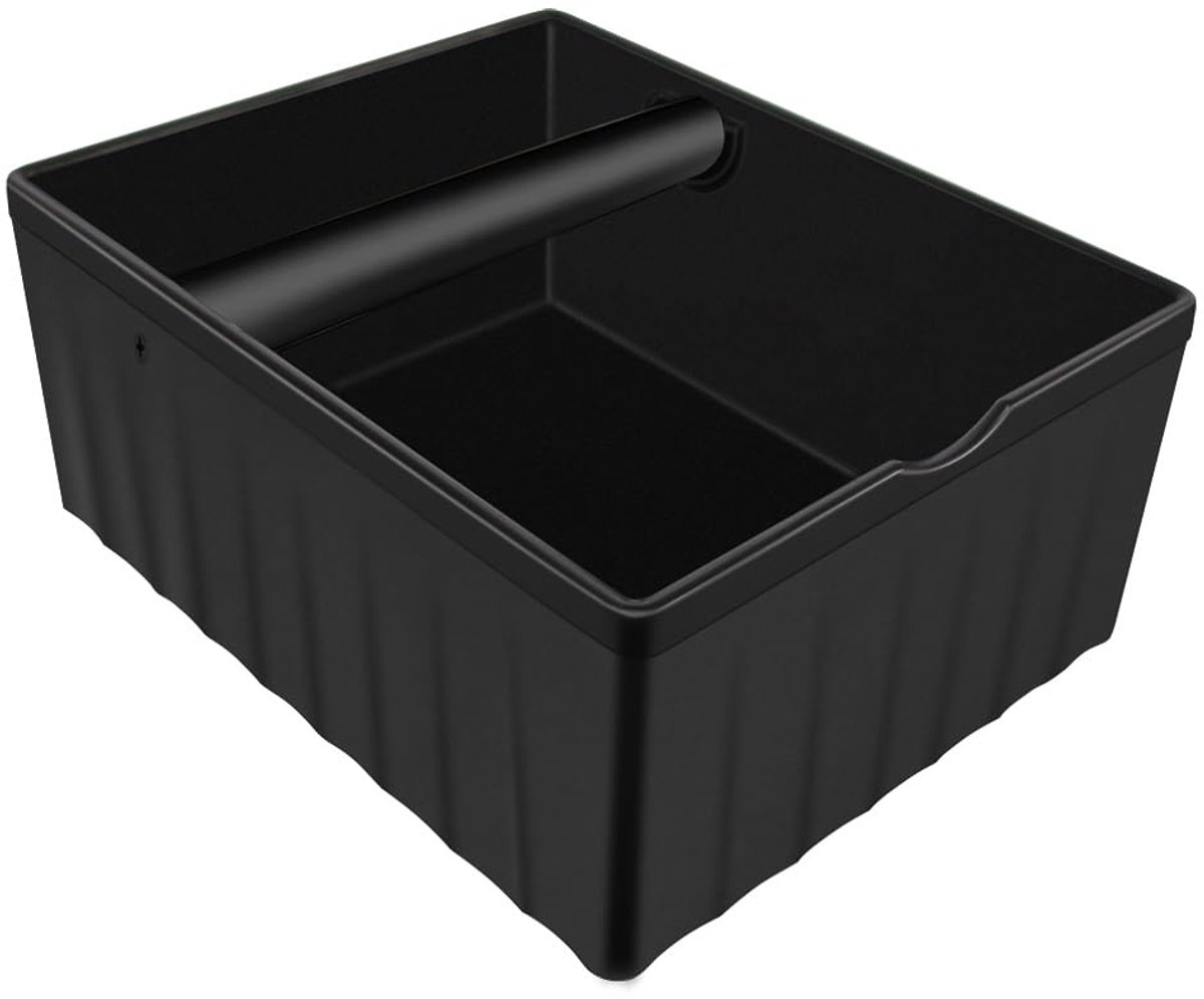 Koffiedikopvangbak - Koffieaccessoires - Koffiedikbak - Knockbox - ABS - Zwart