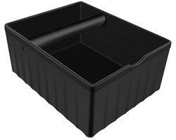 Koffiedikopvangbak - Koffieaccessoires - Koffiedikbak - Knockbox - ABS - Zwart