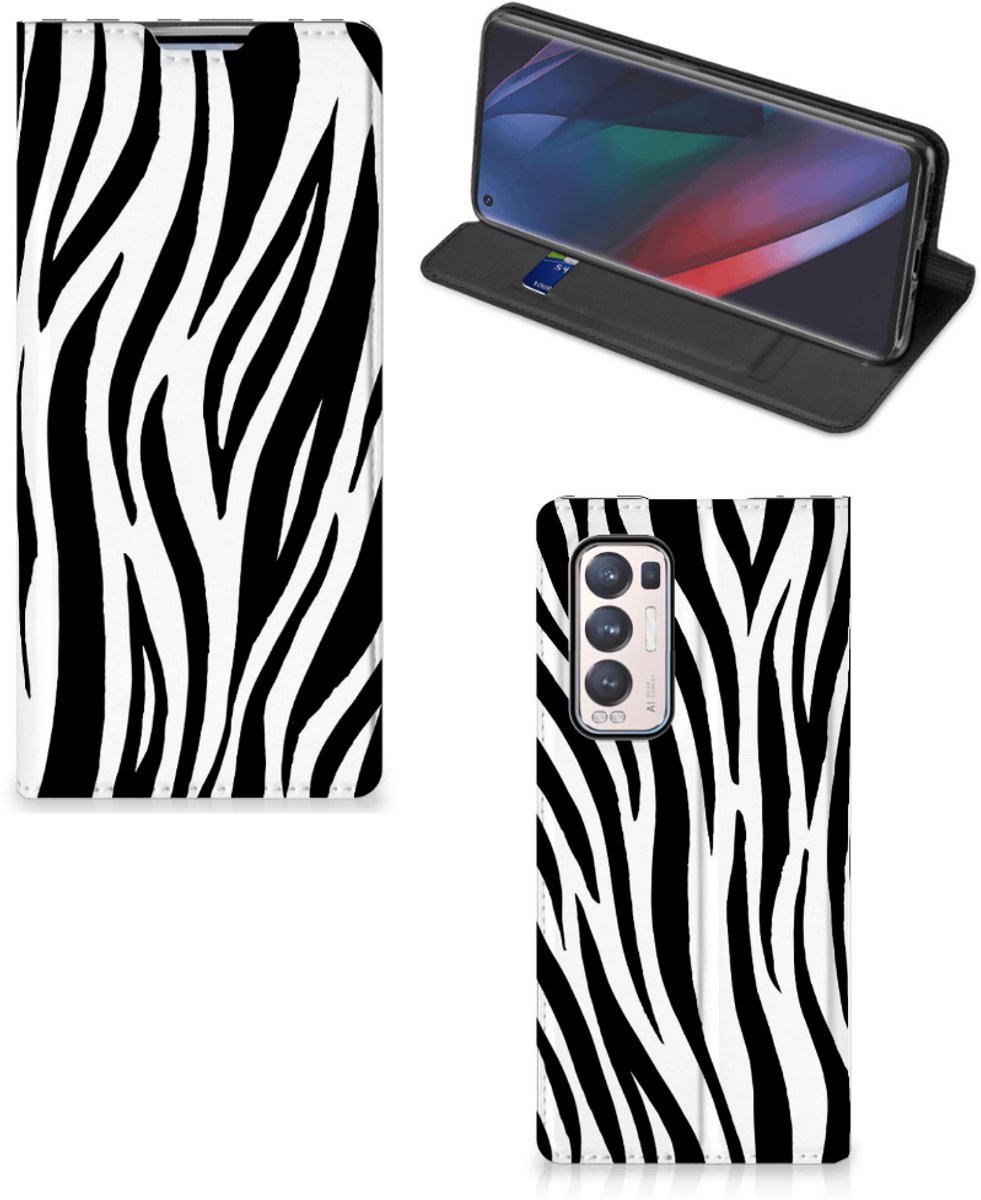 OPPO Find X3 Neo Hoesje maken Zebra