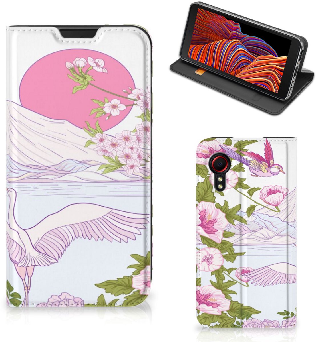 Samsung Galaxy Xcover 5 Hoesje maken Bird Standing