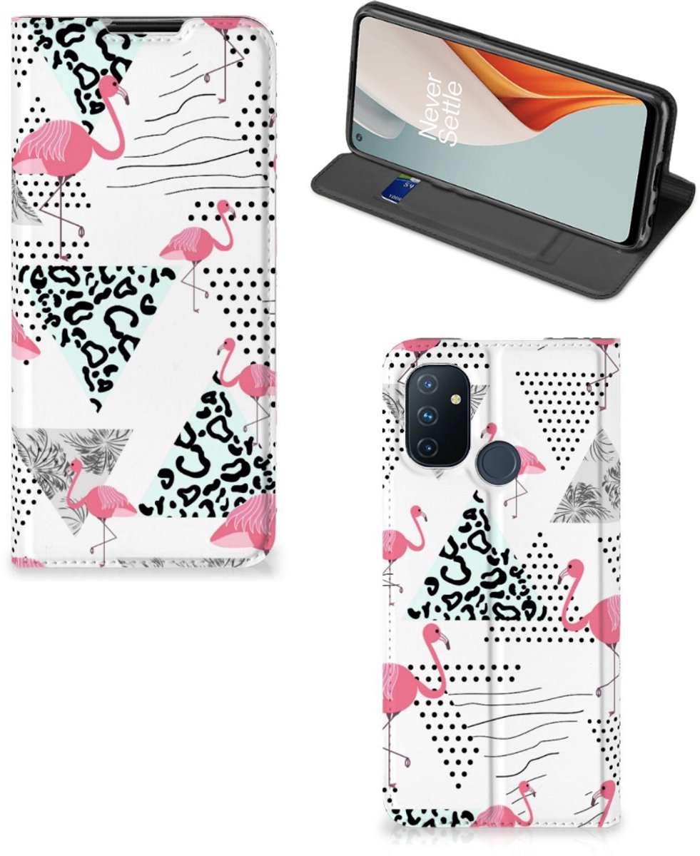OnePlus Nord N100 Hoesje maken Flamingo Triangle