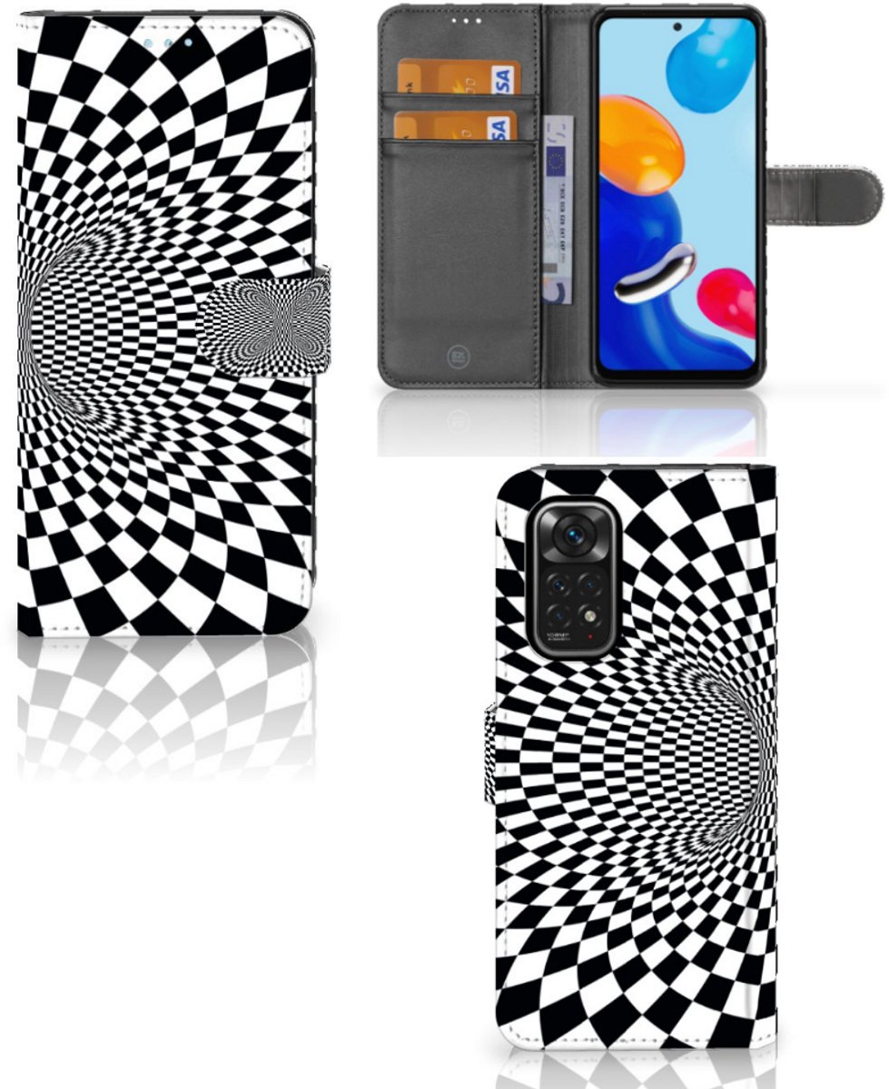 Xiaomi Redmi Note 11/11S Book Case Illusie