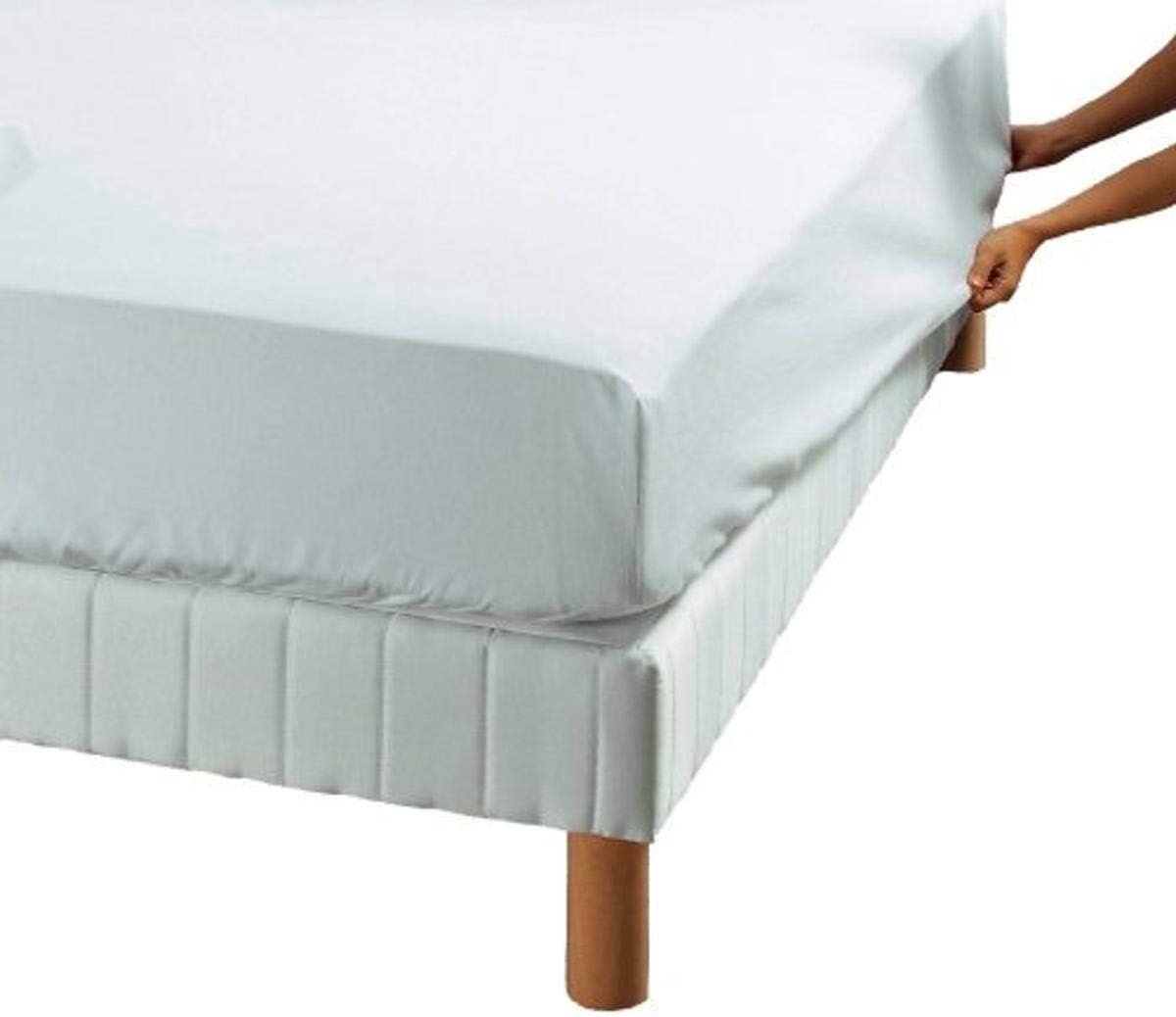 Matrasbeschermer Molton 2 x 80 x 200 cm voor Hoofd- en Voeteneinde