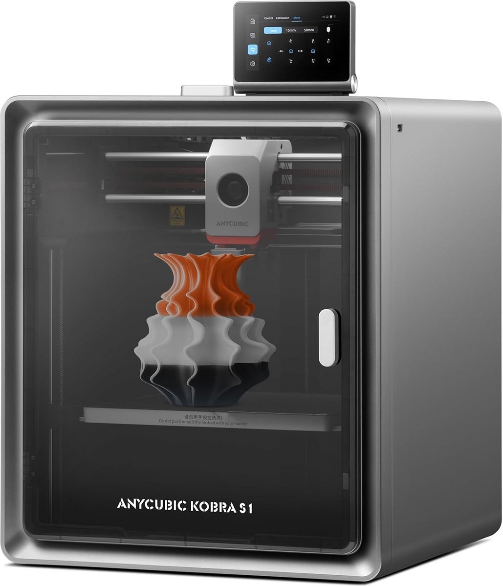 Snel en Innovatief: 3D-printer met Gesloten CoreXY Structuur en AI Monitoring