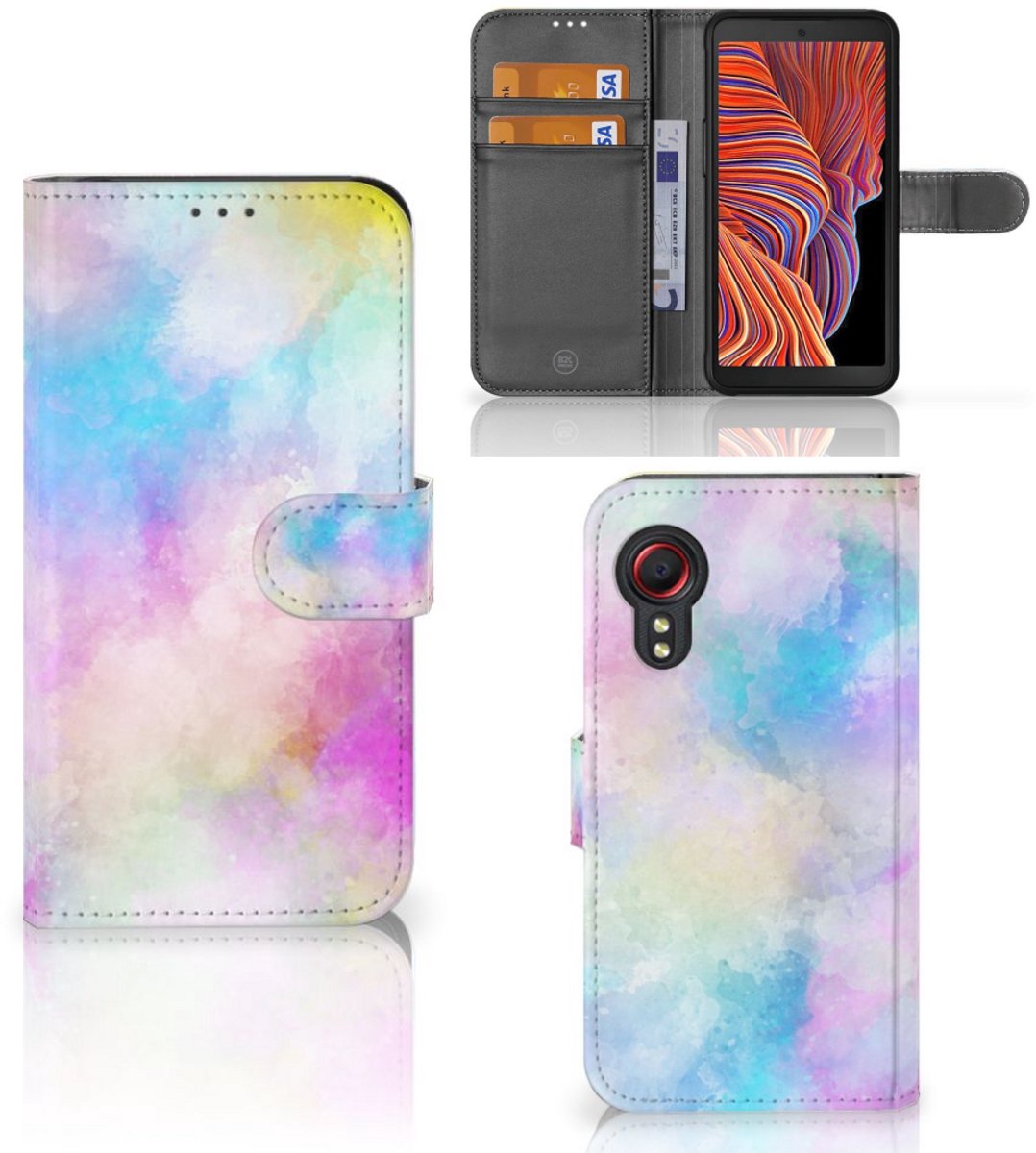Hoesje Samsung Galaxy Xcover 5 Watercolor Light