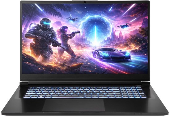 BTO - X•BOOK - 17X1484 - i9-14900HX - 32GB RAM - 1TB SSD - NVIDIA RTX 5050 - Windows 11 Home - BTO - Hoofdafbeelding