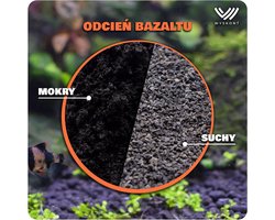 Zwart Aquarium Grind 1 kg - 0,6 - 1,2 mm - Natuurlijk Aquarium Zand voor Mooi Onderwater Decor