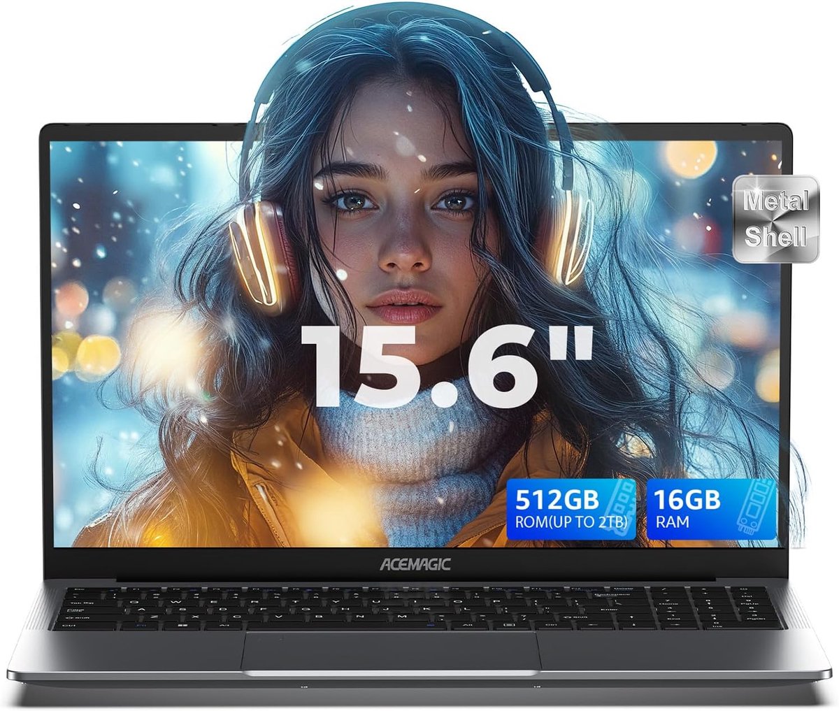 Laptop 15,6 inch voor dagelijkse taken en entertainment