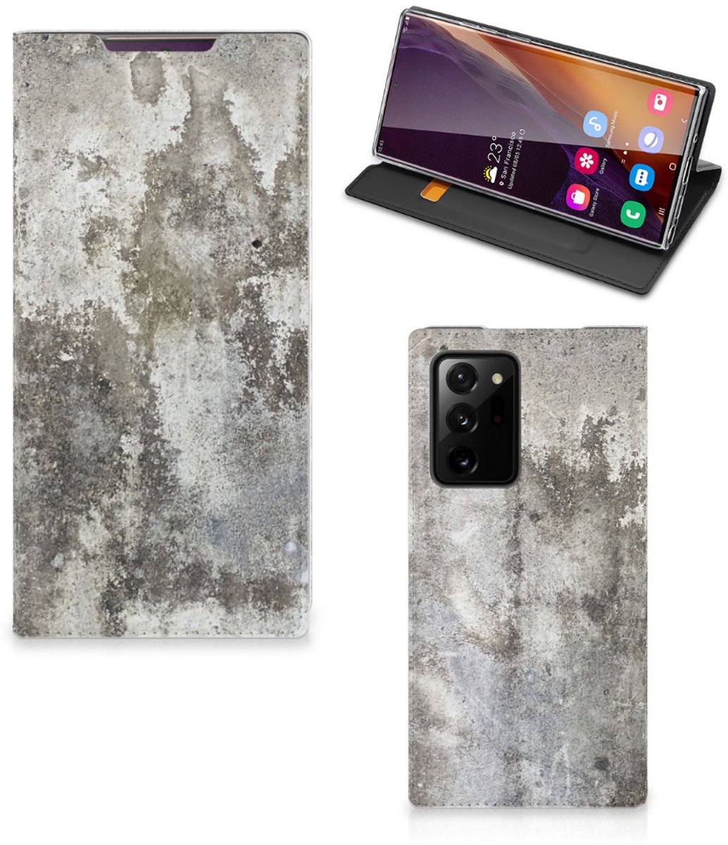 Samsung Galaxy Note 20 Ultra Standcase Beton Print