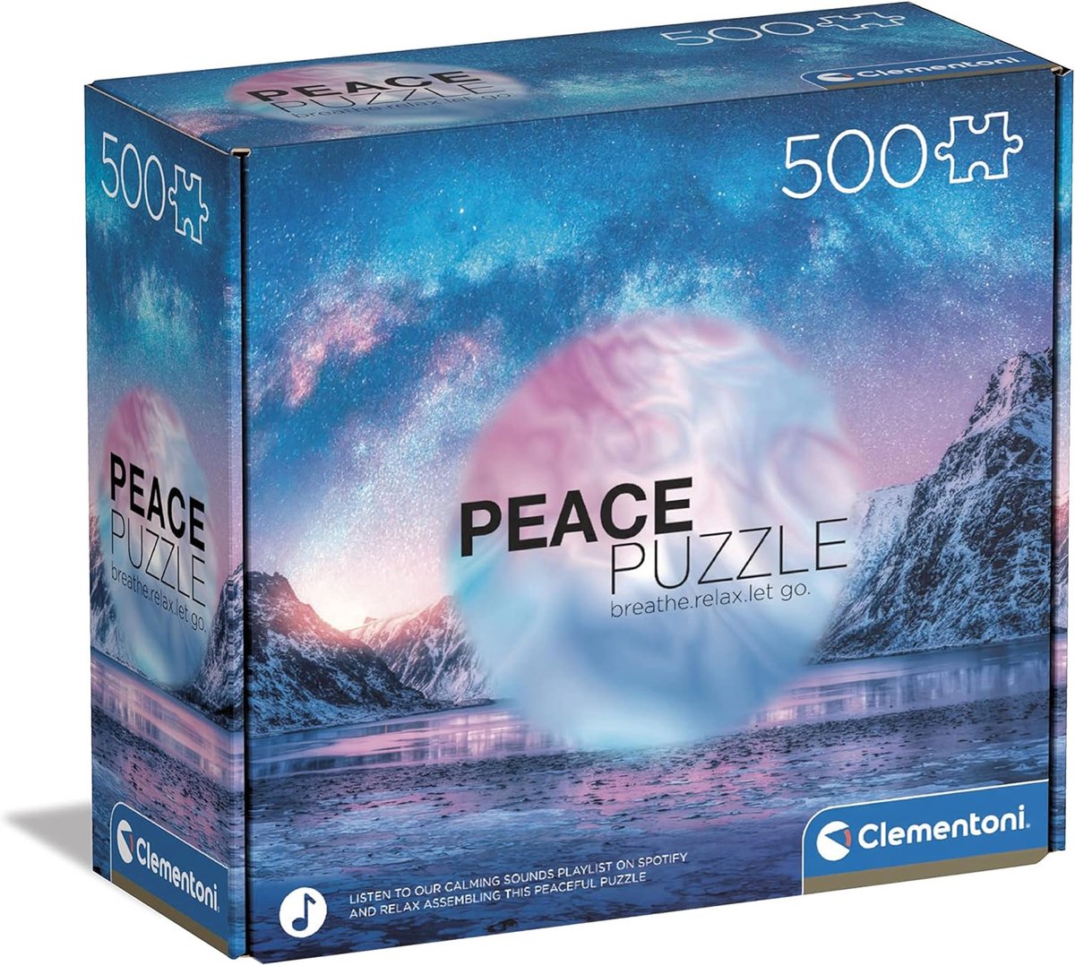 Vrede Puzzel - Luchtblauw - 500 Stukken