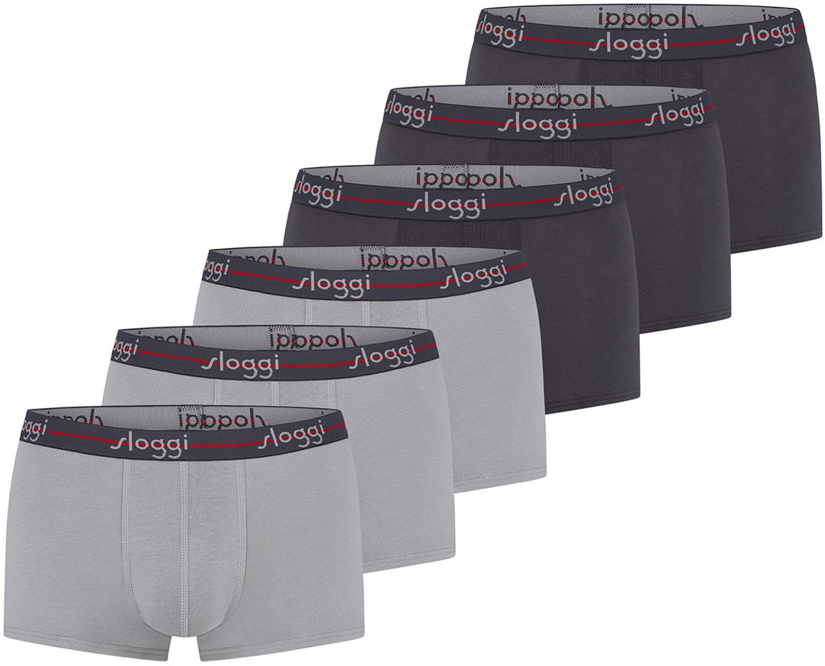 sloggi Heren hipster short / pant 6 pack Start