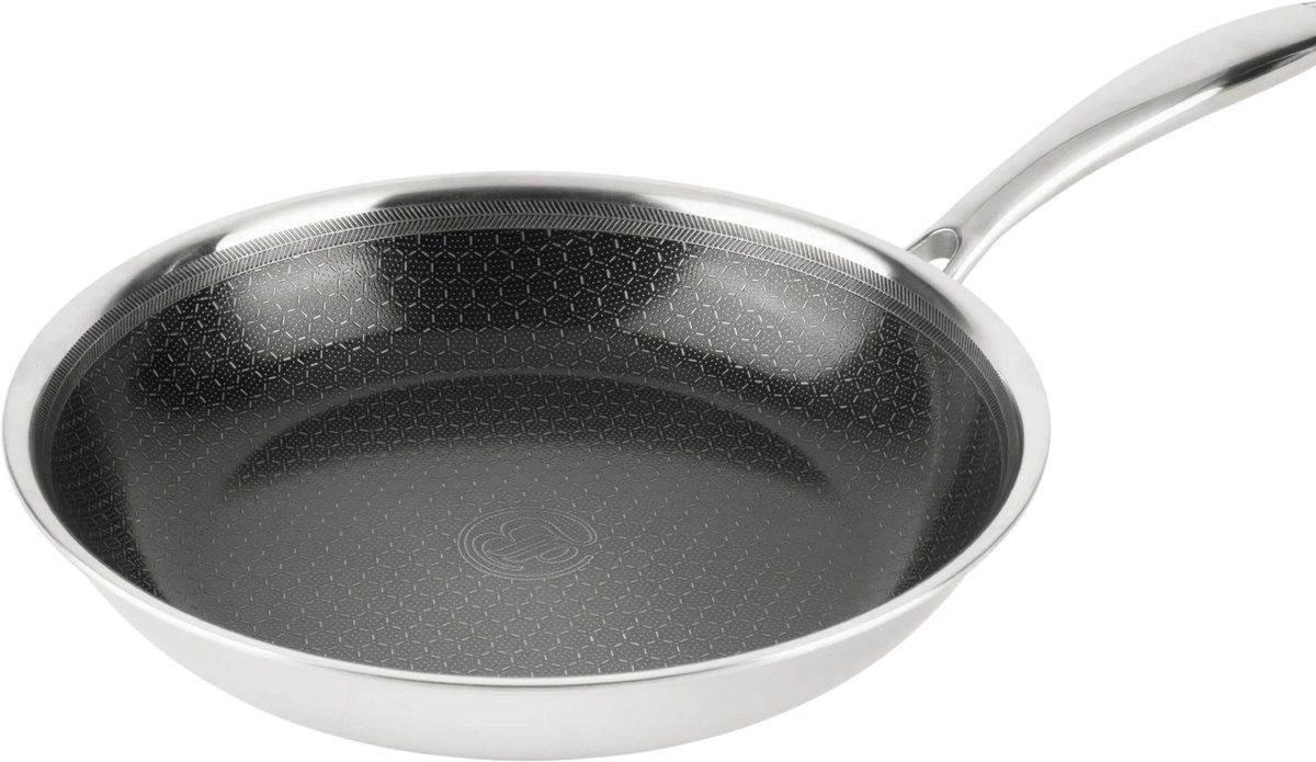 Herman den Blijker - Hybride koekenpan Ø 24 cm - 100% PFAS-vrij - Krasvrije keramische antiaanbaklaag - Geschikt voor inductie, oven en alle andere warmtebronnen - Vaatwasserbestendig