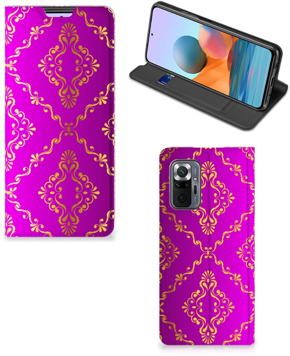 Telefoon Hoesje Xiaomi Redmi Note 10 Pro Barok Roze
