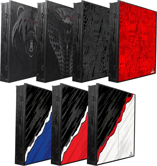 Dartbord Kast - Professionele Heavy Duty Zwart - RUTHLESS (CAB186) Dartbord van Ruthless — afbeelding 3