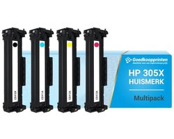 Goedkoopprinten Huismerk HP 305X (305A) toner Multipack