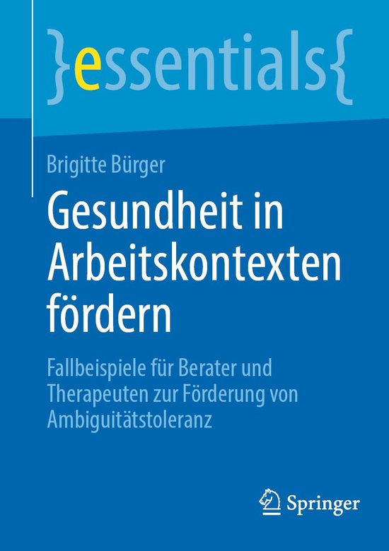 Medicine (German Language) - Gesundheit in Arbeitskontexten  ... - cover