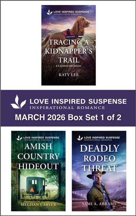 Love Inspired Suspense March 2026 - Box Set 1 of 2 - cover
