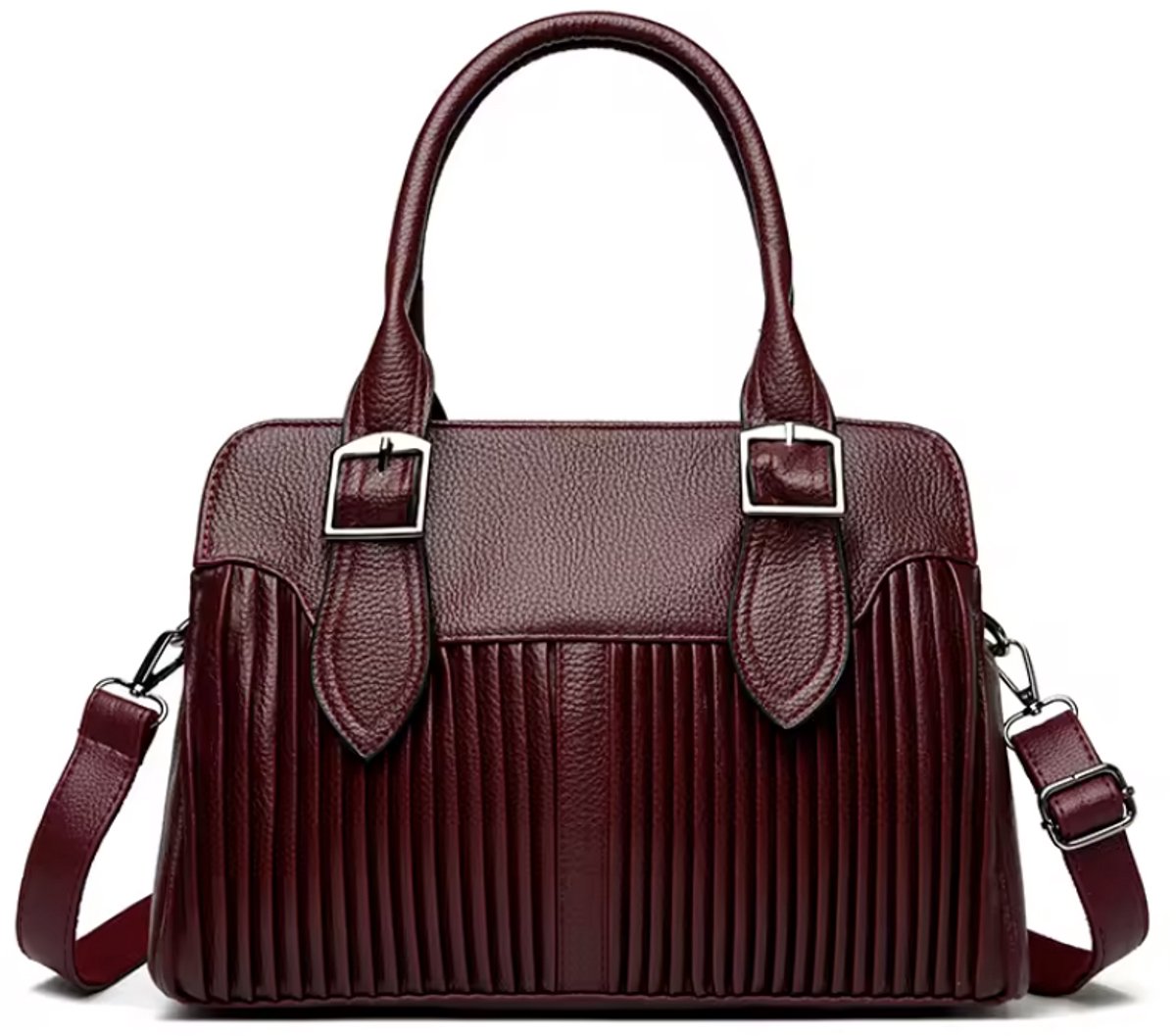 N3 Collecties Grote Capaciteit Casual PU Lederen Grote Schoudertas Crossbody Tassen Voor Vrouwen