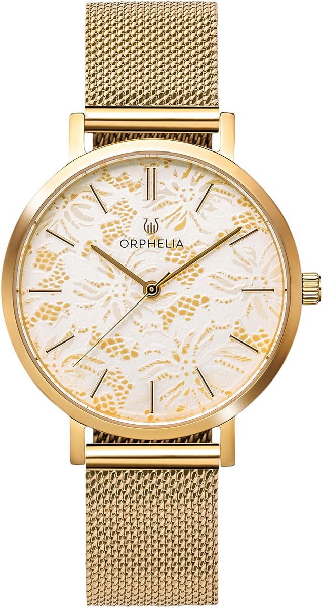 Dames Analoog Horloge met Mesh RVS Armband