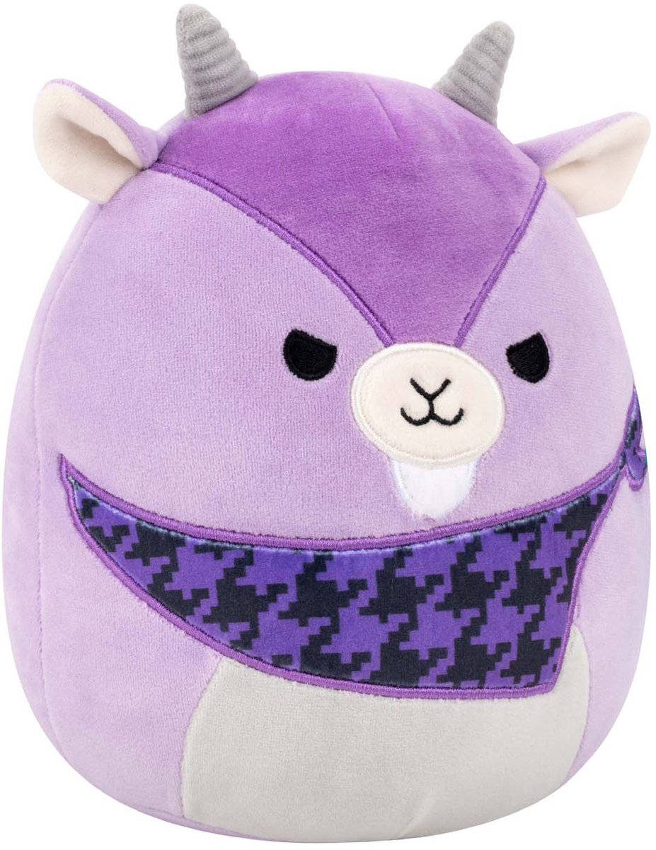 Squishmallows - Little Plush 19cm Shirley - Purple Goat W/Bandana and Mischievous Eyes — afbeelding 5