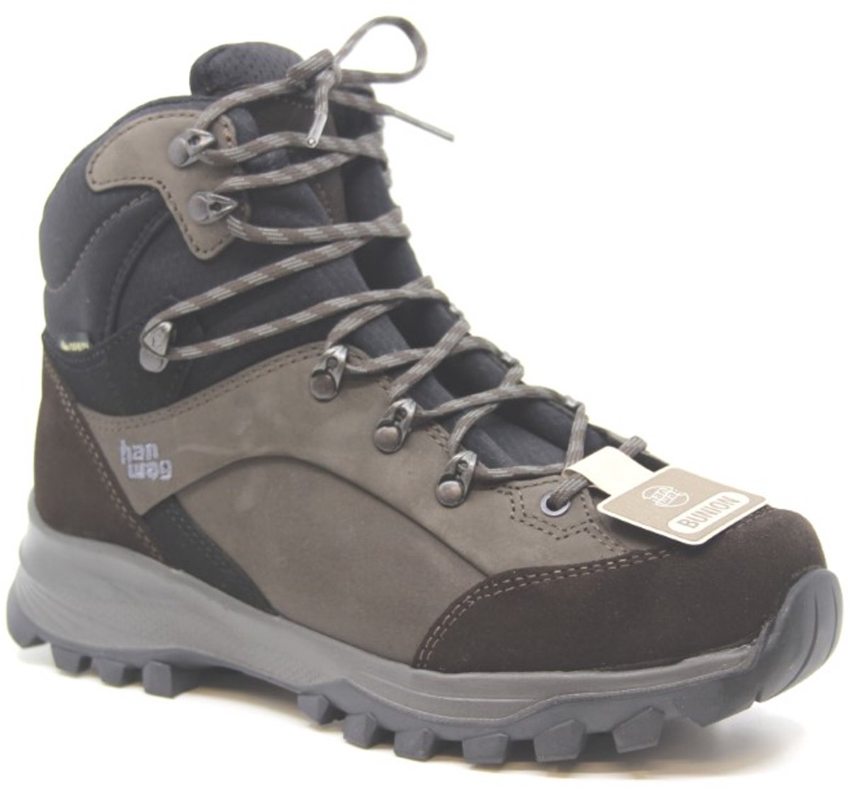 Hanwag Alta Bunion II Lady GTX Wandelschoenen Dames Mocca 38 Zwart