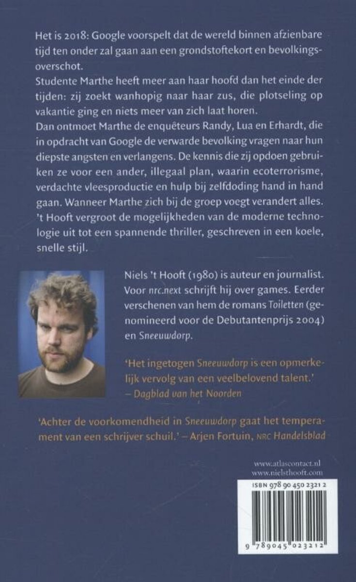 De verdwijners - back cover
