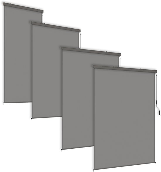 180 x 250 cm Gris clair Stores verticaux enroulables Stores extérieurs enroulables Stores intérieurs enroulables Stores enroulables Rideaux